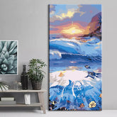 Painting by Numbers Azure Sea Underwater World Shipping from DE